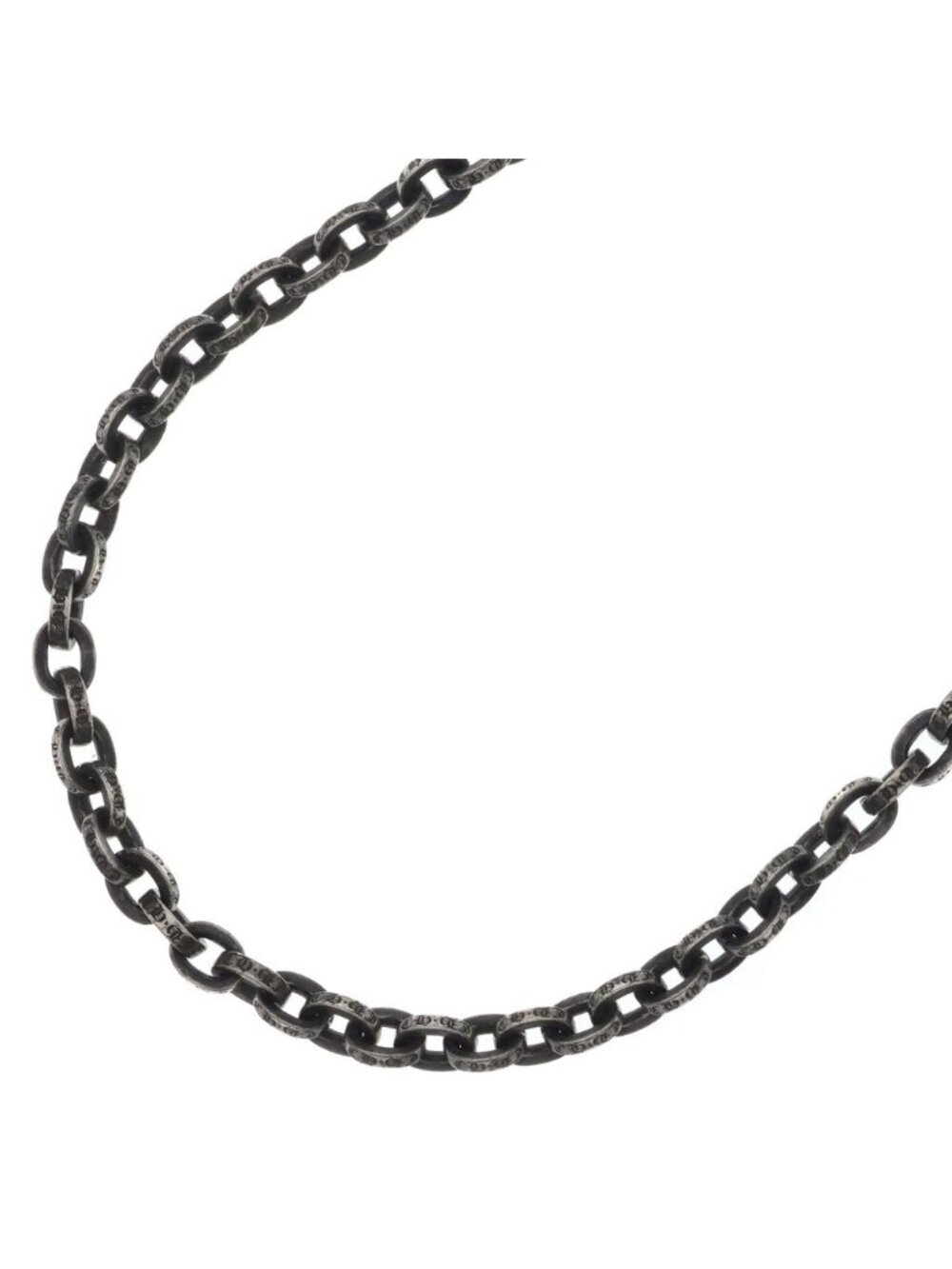Chrome Hearts Paper Chain 20 Necklace Silver